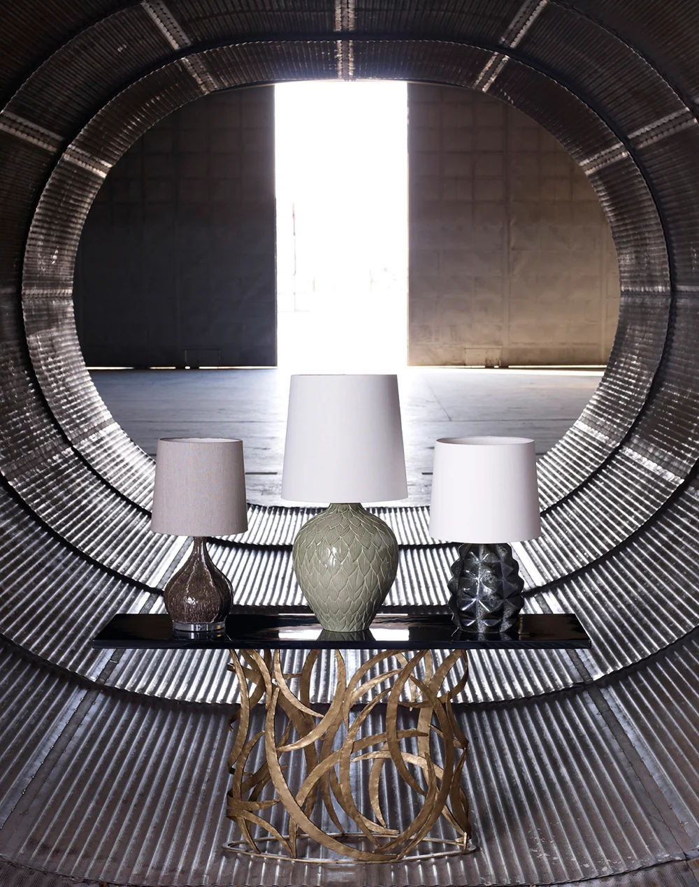 Elliptical Miro Console Table - Image 7